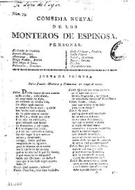 Portada:Los Monteros de Espinosa