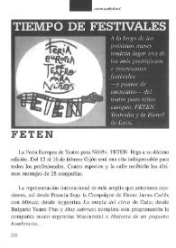 Portada:Tiempo de festivales