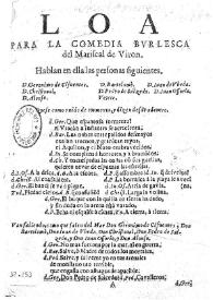 Portada:El Mariscal de Viron / de Juan Maldonado