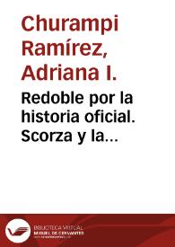 Portada:Redoble por la historia oficial. Scorza y la recuperación de la memoria perdida