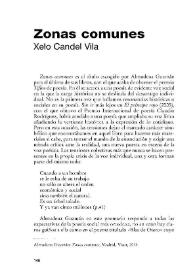 Portada:Zonas comunes / Xelo Candel Vila