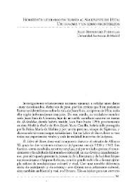 Portada:Horizonte literario en torno al Arcipreste de Hita : un hombre y un libro fronterizos / Julio Rodríguez Puértolas