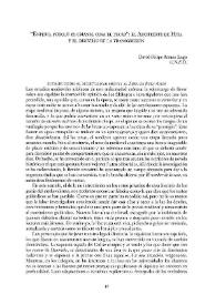 Portada:\"Empero, porque es umanal cosa el pecar\" : El Arcipreste de Hita y el discurso de la transgresión / David Felipe Arranz Lago