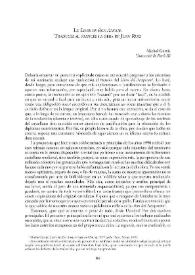 Portada:Le "Libre de Bon Amour". Traducir al francés la obra de Juan Ruiz / Michel García