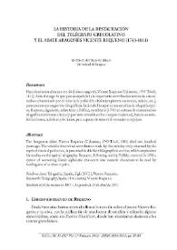 Portada:La historia de la restauración del telégrafo grecolatino y el abate aragonés Vicente Requeno (1743-1811) / Antonio Astorgano Abajo