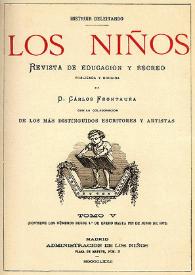 Portada:Tomo V, Año 1872