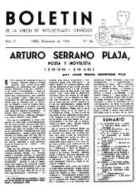 Portada:Año III, núm. 25, diciembre 1946