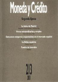 Portada:Núm. 213, 2001