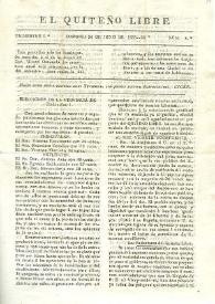 Portada:Año I, trimestre I, núm. 8, domingo 30 de junio de 1833