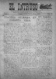 Portada:Tri-Semanario Joco-serio netamente independiente. Tomo I, núm. 61, jueves 18 de agosto de 1921