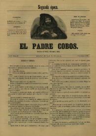 Portada:Año II, Número III, 15 de setiembre de 1855 [sic]