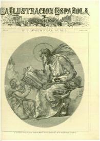 Portada:Año XIX. Suplemento al núm.1, enero 1875