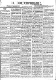 Portada:Año II, núm. 87, miércoles 3 de abril de 1861