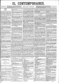 Portada:Año II, núm. 111, miércoles 1 de mayo de 1861