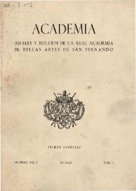 Portada:Núm. 1, primer semestre de 1951