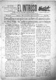 Portada:Diario Joco-serio netamente independiente. Tomo VI, núm. 589, miércoles 25 de julio de 1923