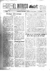 Portada:Diario Joco-serio netamente independiente. Tomo X, núm. 994, martes 18 de noviembre de 1924