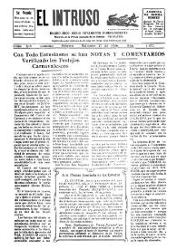 Portada:Diario Joco-serio netamente independiente. Tomo XIV, núm. 1372, miércoles 17 de febrero de 1926