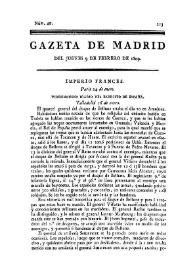 Portada:Núm. 40, 9 de febrero de 1809