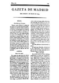 Portada:Núm. 126, 6 de mayo de 1809