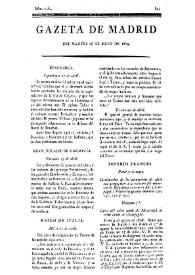 Portada:Núm. 136, 16 de mayo de 1809