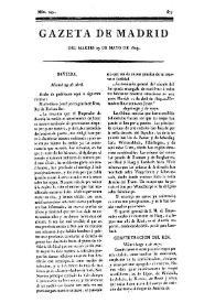 Portada:Núm. 143, 23 de mayo de 1809