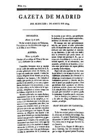 Portada:Núm. 215, 2 de agosto de 1809