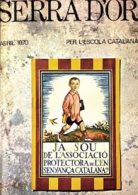 Portada:Any XII, núm. 127, abril 1970