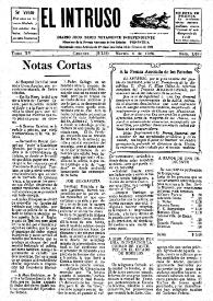 Portada:Diario Joco-serio netamente independiente. Tomo XV, núm. 1489, martes 6 de julio de 1926