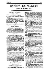 Portada:Núm. 61, 2 de marzo de 1810