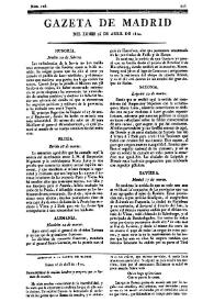 Portada:Núm. 106, 16 de abril de 1810