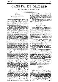 Portada:Núm. 285, 12 de octubre de 1810