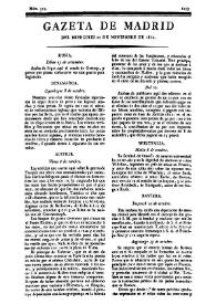 Portada:Núm. 325, 21 de noviembre de 1810