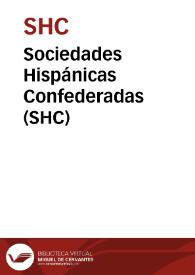 Portada:Sociedades Hispánicas Confederadas (SHC)