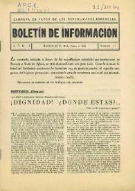 Portada:Núm. 1, 10 de marzo de 1941