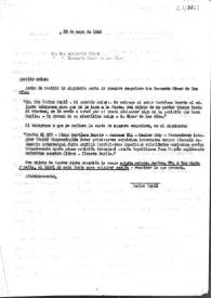 Portada:Carta de Carlos Esplá a Alejandro Otero y Bernardo Giner de los Ríos. 28 de mayo de 1945
