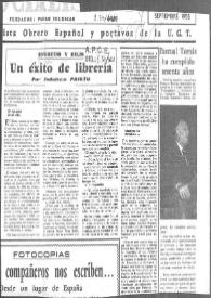 Portada:\"Engrudo y bilis\". Un éxito de librería / Indalecio Prieto