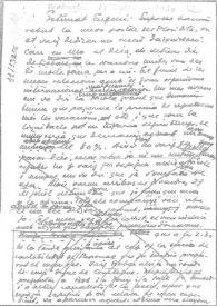 Portada:Carta de Carlos Esplá a Eugenio Xammar. 11 de septiembre de 1960