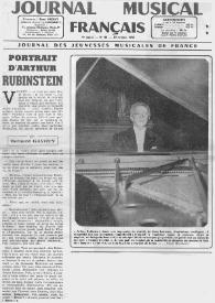 Portada:Portrait d'Arthur Rubinstein