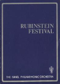 Portada:Rubinstein Festival