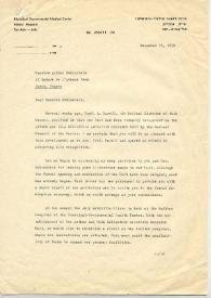 Portada:Carta dirigida a Arthur Rubinstein. Tel Aviv (Israel), 15-12-1972