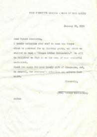 Portada:Carta a Madame Henriette Spalter, 29-01-1970