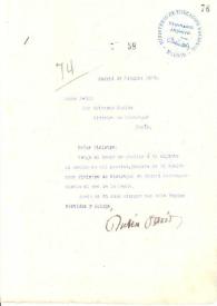Portada:Carta de Rubén Darío a MEDINA, Crisanto