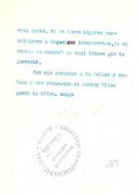 Portada:Carta de Rubén Darío