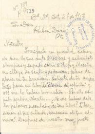 Portada:Carta manuscrita
