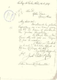 Portada:Carta de Pastor Ríos, Justo