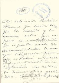 Portada:Carta de González Blanco, Pedro