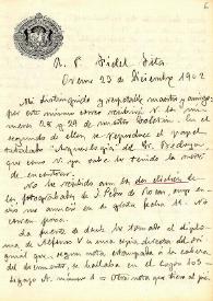 Portada:Carta de Arturo Vázquez a F. Fita acerca de un texto de Alfonso V, varios epígrafes de la provincia de Orense y el sepulcro de San Alvito.