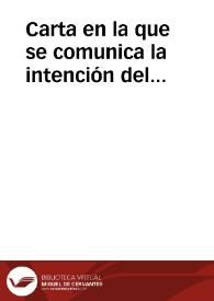 Carta en la que se comunica la intención del Ayuntamiento de Prats del Rey de vender la cruz terminal de este municipio