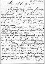Copia de carta en la que expone sus objeciones sobre cada uno de los diseños de las monedas que se han propuesto para decorar la fachada de las nuevas Casas Consistoriales de Cádiz y en la que propone los nombres de los gaditanos célebres de la antigüedad que, en su opinión, han de colocarse sus bustos.